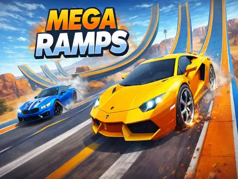 Mega Ramps Car Racing Games 3D